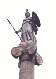 left upper statue
